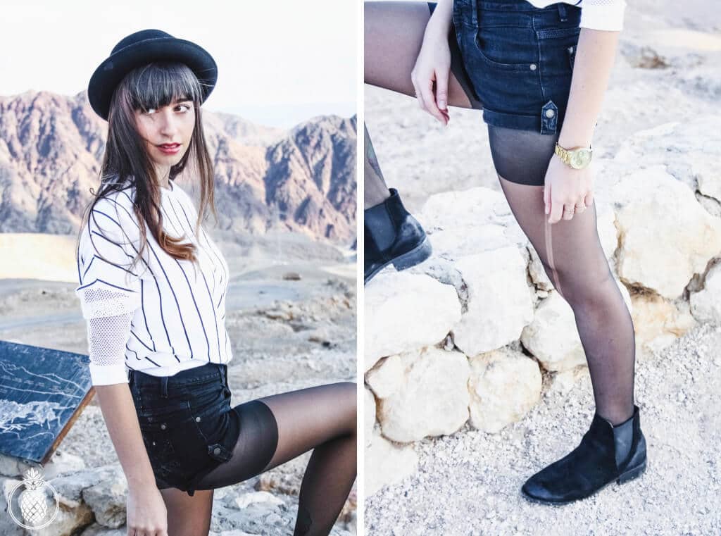 the deserted land photoshoot - winter desert vibes