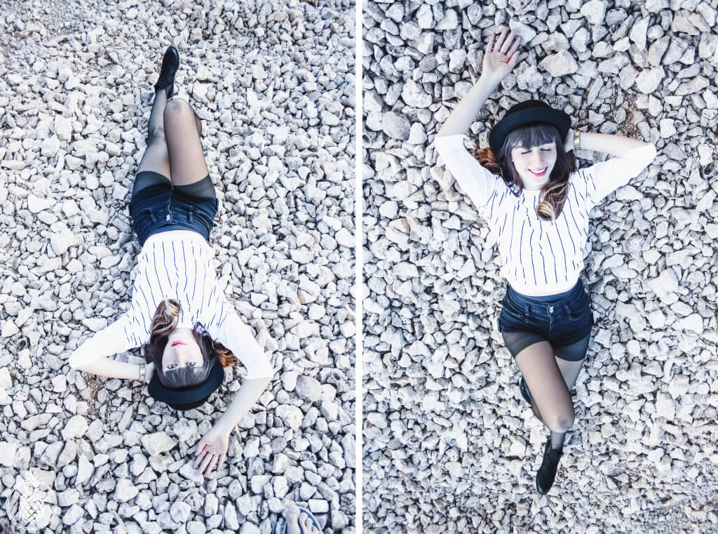 the deserted land photoshoot - winter desert vibes