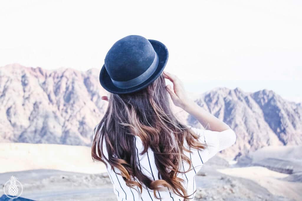 the deserted land photoshoot - winter desert vibes