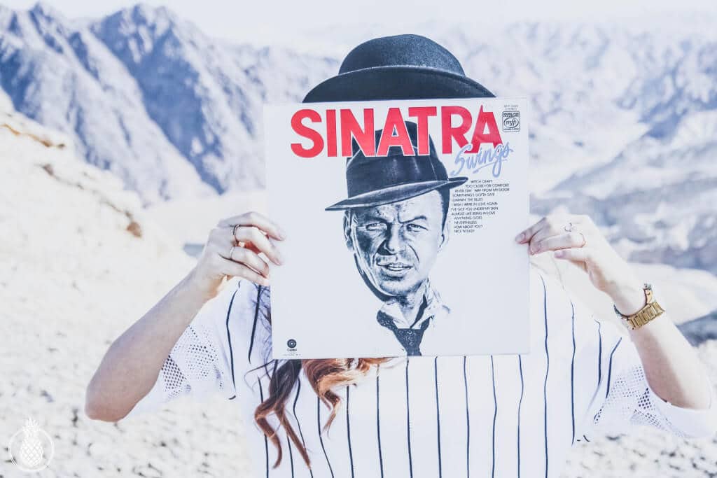 the deserted land photoshoot - winter desert vibes