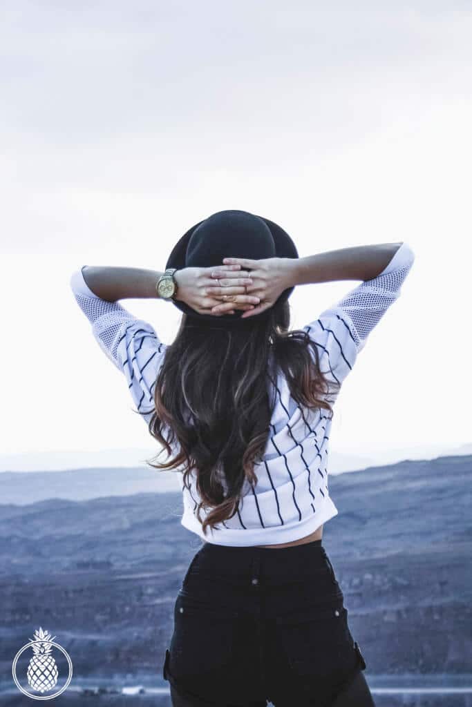 the deserted land photoshoot - winter desert vibes