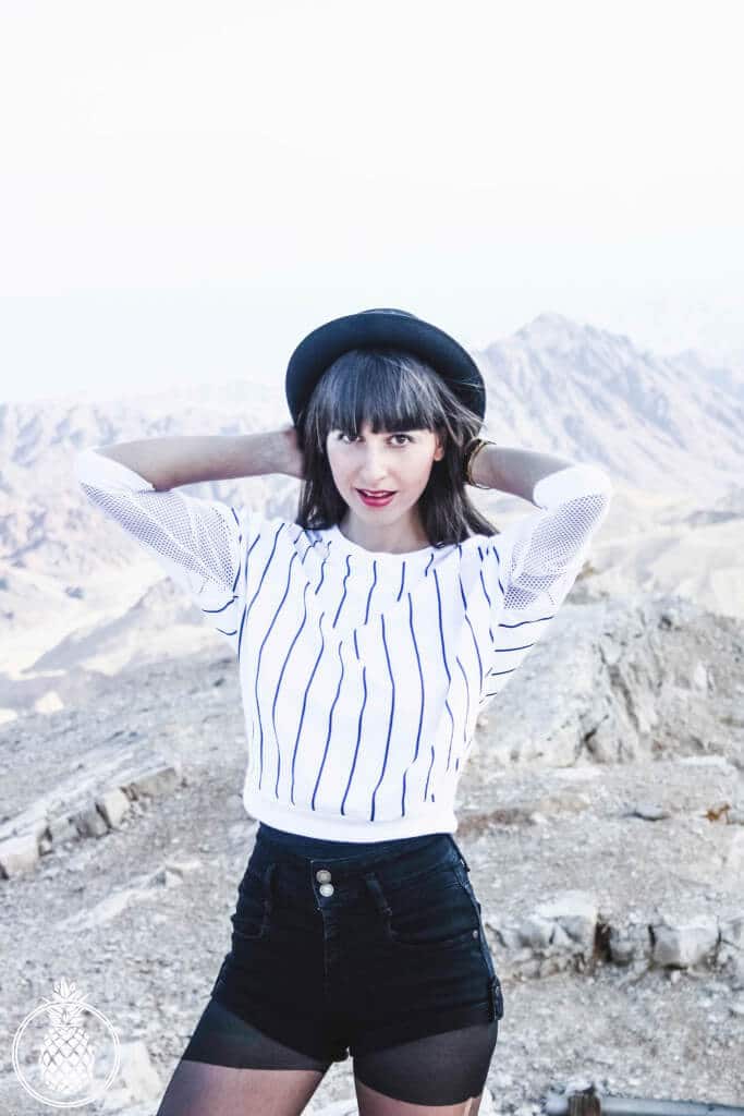 the deserted land photoshoot - winter desert vibes