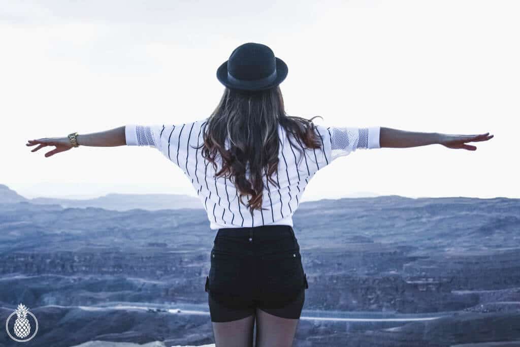 the deserted land photoshoot - winter desert vibes