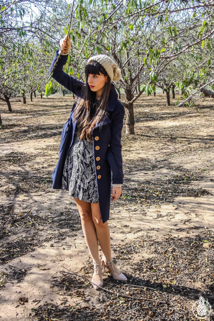 winter at the pecan forest photoshoot fashion