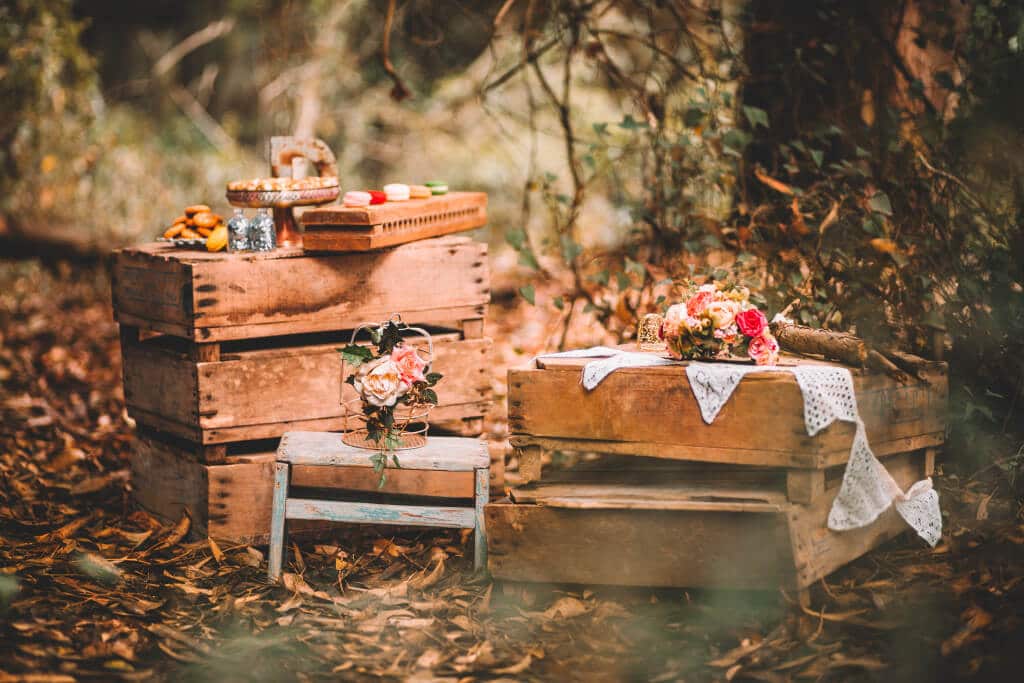 fairytale wedding - fairies and sparks - wedding dress, flower crowns, make up