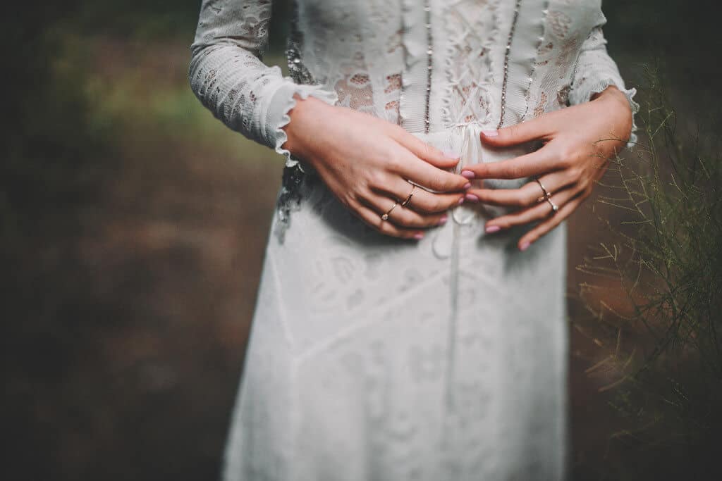 fairytale wedding - fairies and sparks - wedding dress, flower crowns, make up