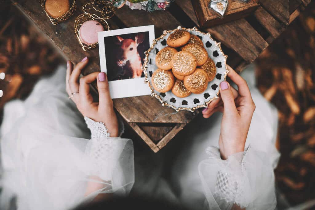 fairytale wedding - fairies and sparks - wedding dress, flower crowns, make up