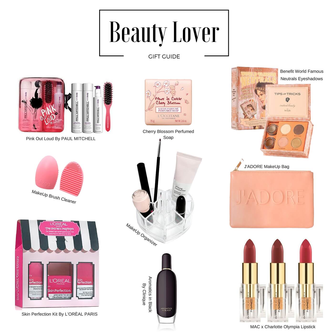 Holiday gift Guide For The Beauty Lover