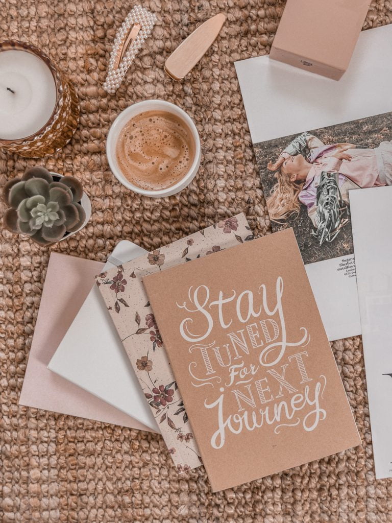 Flatlay Photography Tips and Ideas For Beginners - 5 tips to help you take better flatlay photos for your blog, business, or Instagram for beginners. (+ Pink flatlay inspiration!)