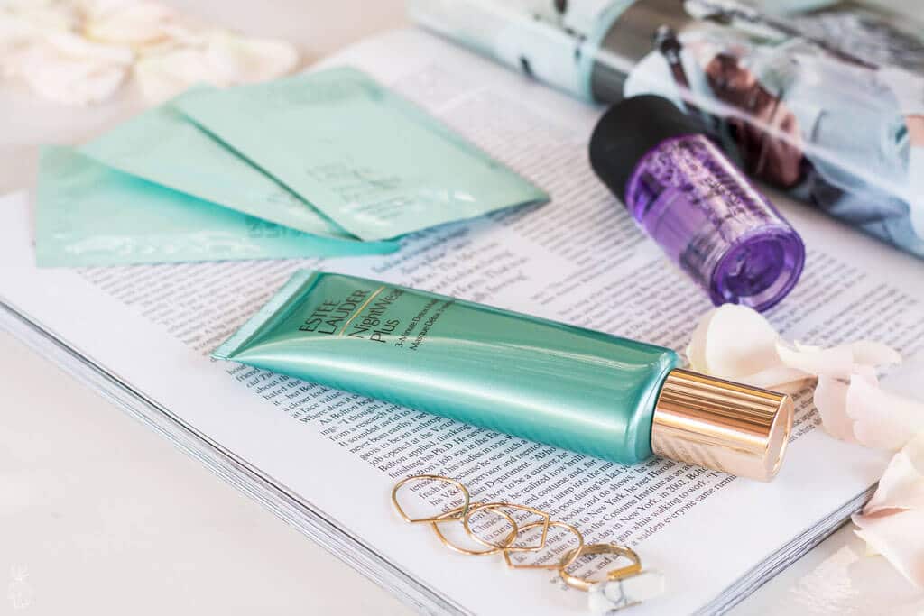ESTEE LAUDER - STRESSBeauty On The Road : 3 beauty products that will keep your skin fresh & dewy when traveling - ESTEE LAUDER - NIGHTWEAR PLUS 3-MINUTE DETOX MASK review