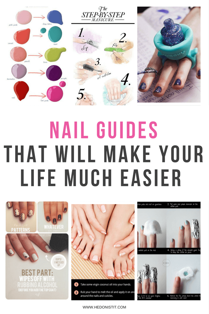 10 Easy DIY Nail Hacks, Tips, Tricks and Tutorials You can do instead of spending time and money on the salon | nail shapes | nail art | home manicure | DIY nails 