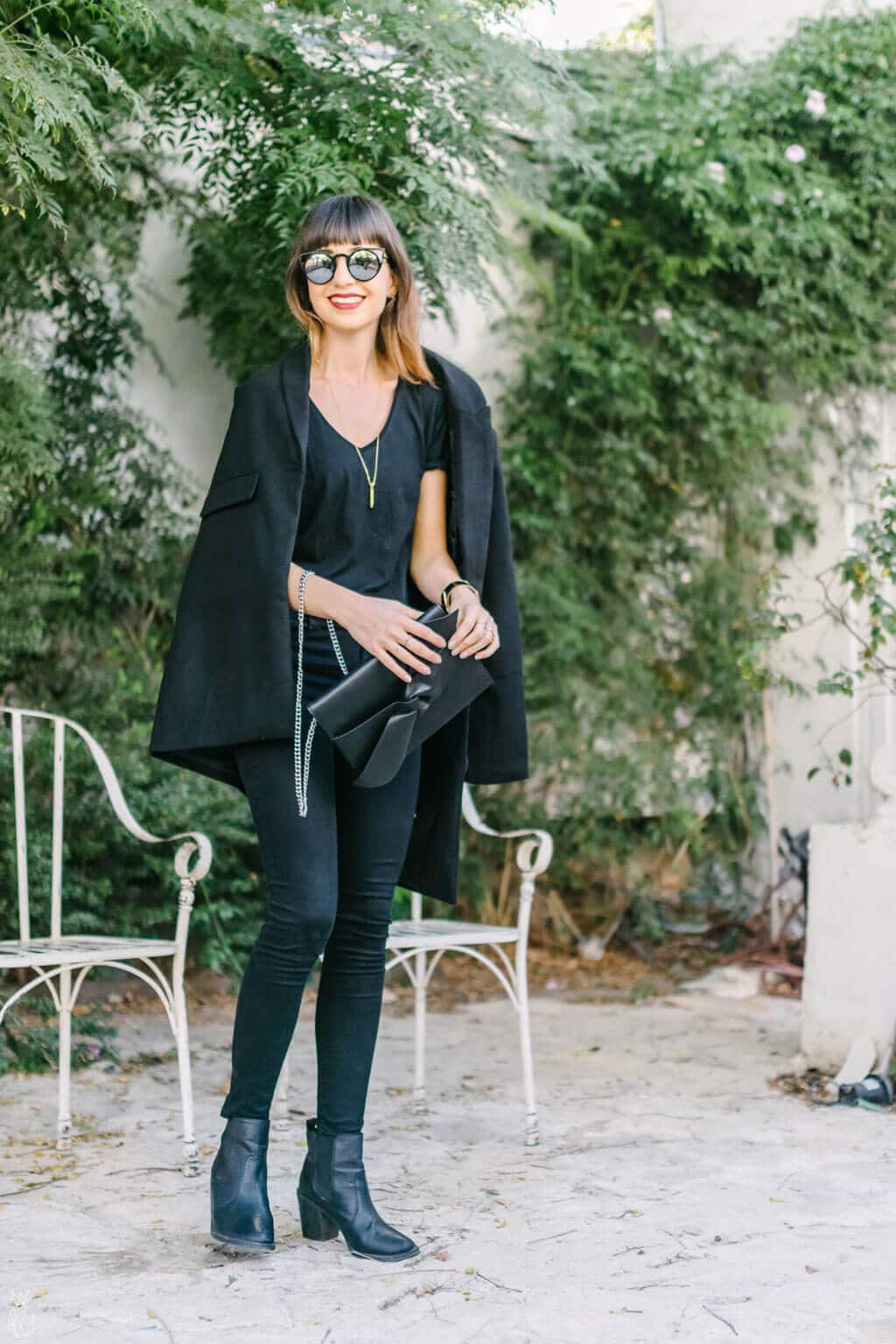 Outfit : Head-to-Toe Black - Outfit inspiration for winter | Fashion minimalist
