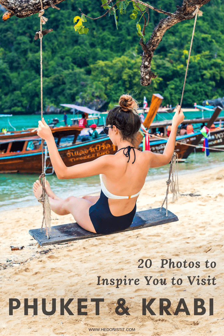 20 PHOTOS TO INSPIRE YOU TO VISIT PHUKET & KRABI - Looking for travel destinations to add to your bucket lists? Take a look at these 20 photos that will inspire you to visit beautiful Thailand - Land of the endless indulgences – tropical fruits, breathtaking views, and of course, the famous massages!