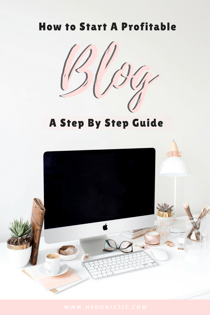 If you're not sure how to start a profitable blog or how to chose a reputable web host, you need to read this step-by-step easy tutorial! I will walk you through what you need to know to start a self-hosted blog with WordPress and Bluehost! | How to Start a profitable Blog for Beginner quick and easy | Start a WordPress blog or site with no mistakes with Bluehost | Beginner guide to starting a blog | hedonistit.com
