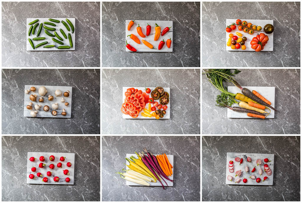 Crudité Veggie hosting Platter