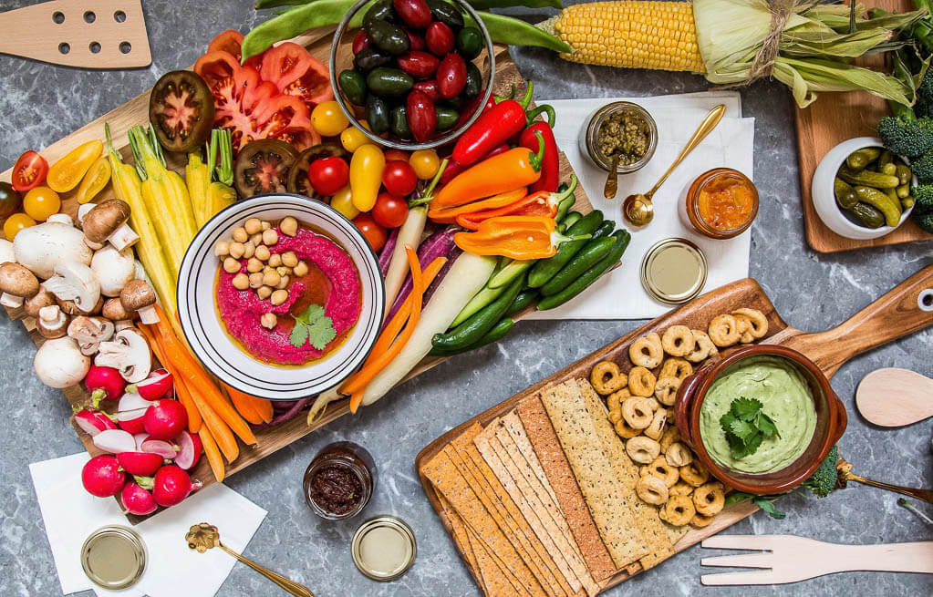 Crudité Veggie hosting Platter