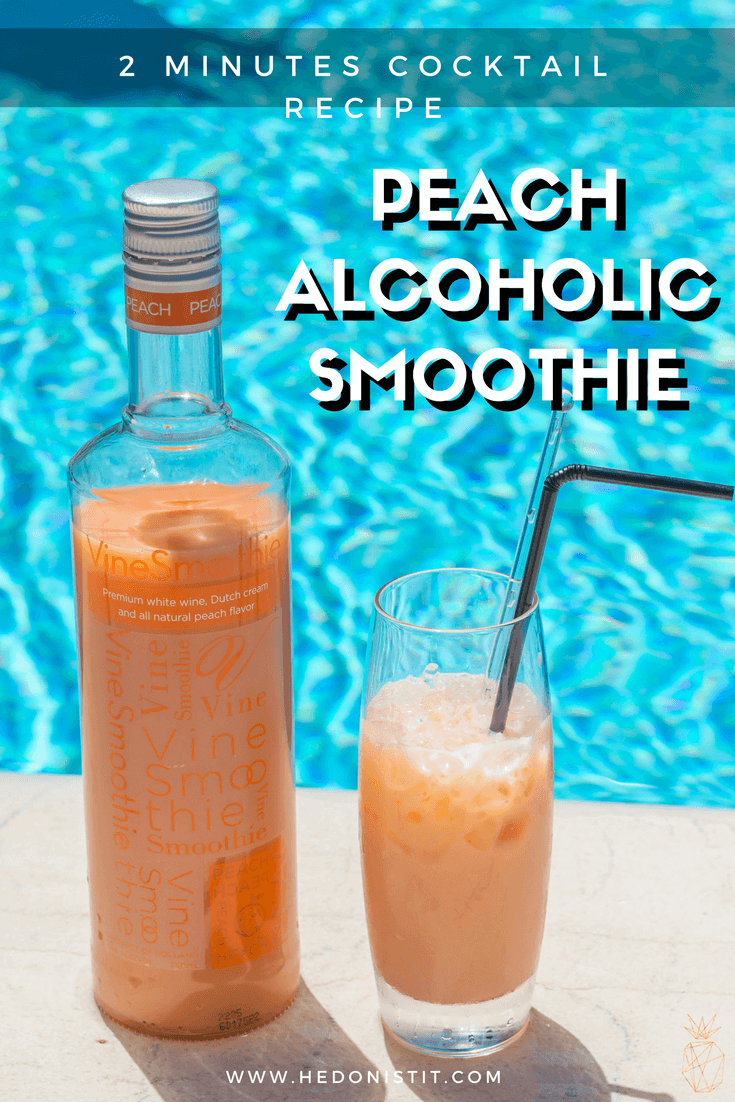 Cocktails By The Pool: Two easy recipes for summer cocktails - Honey Mint Whiskey Mojito & Vine Smoothies! Just pour, mix and sip at your next pool party!