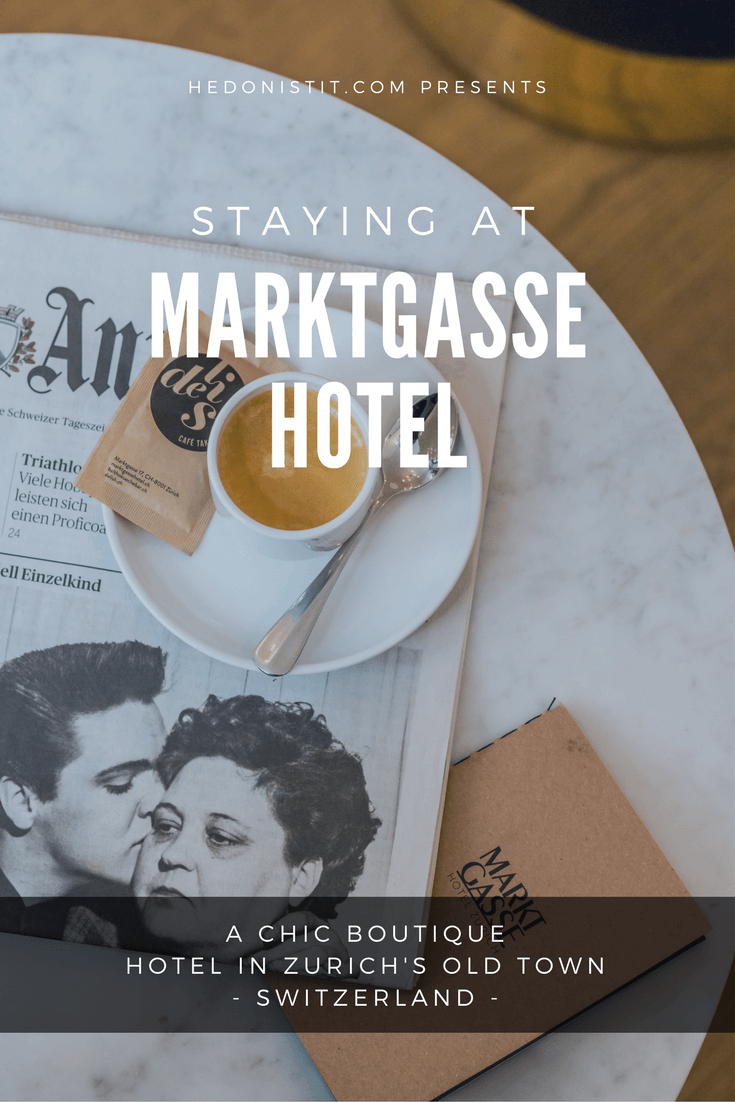 The Marktgasse hotel - Where to stay + Things to do in Zurich, Switzerland - here are the best things to do in beautiful Zurich to enjoy it like a local! | hedonistit.com
