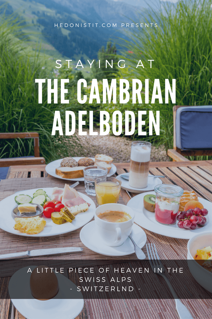 Staying at The Cambrian Adelboden hotel in the Swiss Alps, Switzerland | A UNIQUE TRAVEL DESTINATION TO ADD TO YOUR BUCKET LIST with a breathtaking view