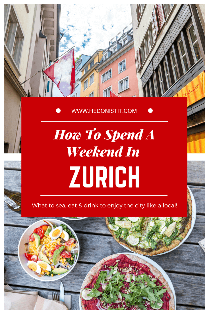 Things to do in Zurich, Switzerland - here are the best things to do in beautiful Zurich to enjoy it like a local! | hedonistit.com