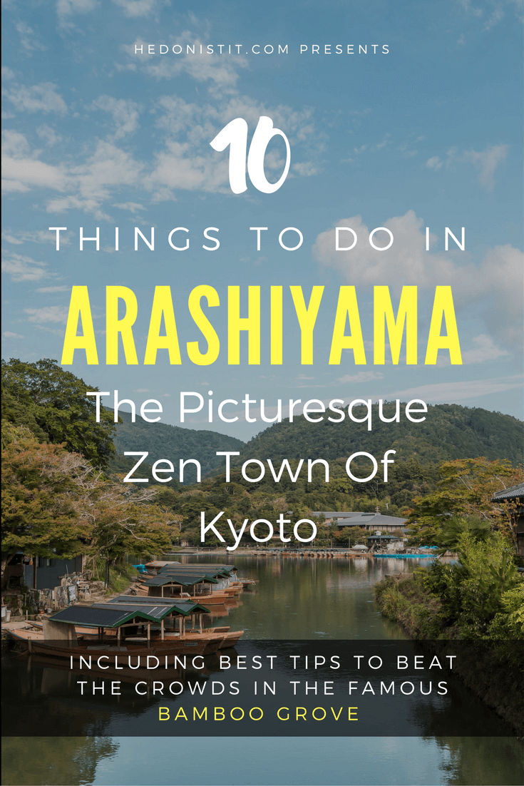 Not just the Bamboo Grove - 9 more things to do in Arashiyama, Kyoto - from the famous bridge, to the monkey park, kimono dress up and famous cafe! Check out this photography journal to make the perfect itinerary