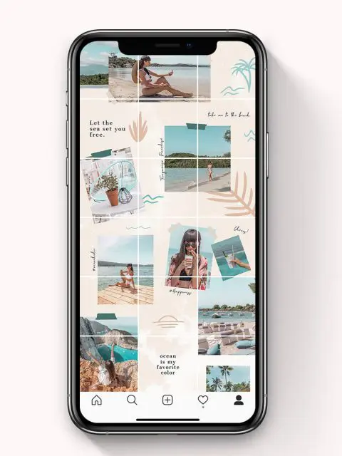 TURQUOISE PARADISE – INSTAGRAM PUZZLE