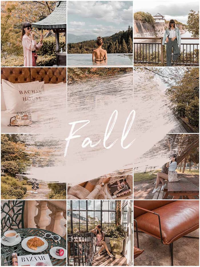 Fall lightroom preset 1